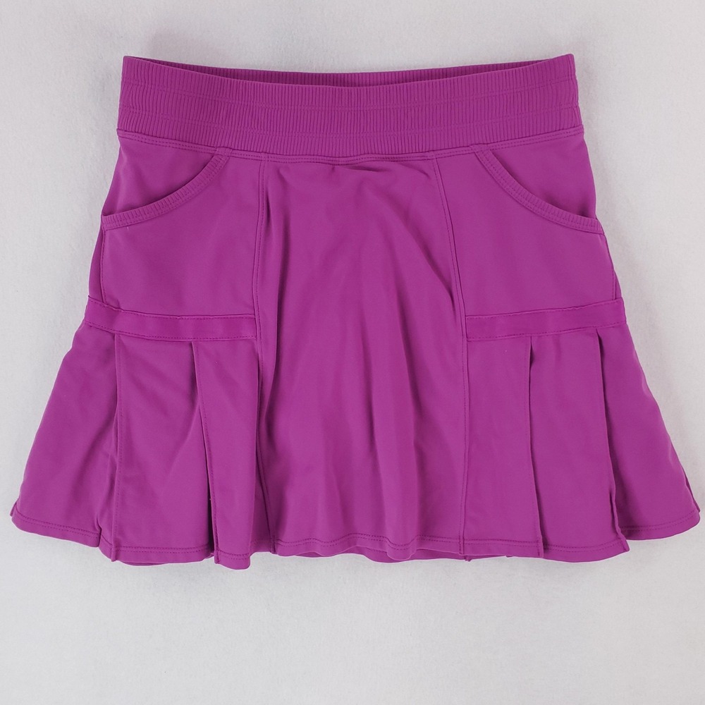 Athleta Any Sport Pleated Skort Skirt Womens Small Athletic Tennis Running Golf